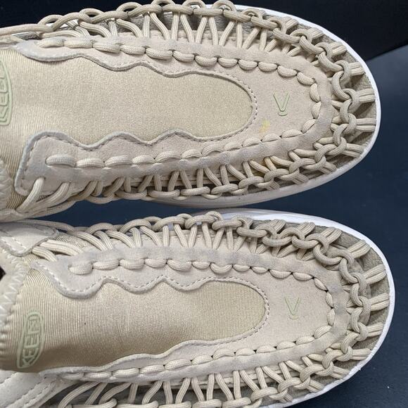 Keen Uneek Two Cord Sandals Aqua Stop Anti-Odor Anatomic Foot Bed Woman’s Size 9 - Picture 3 of 11